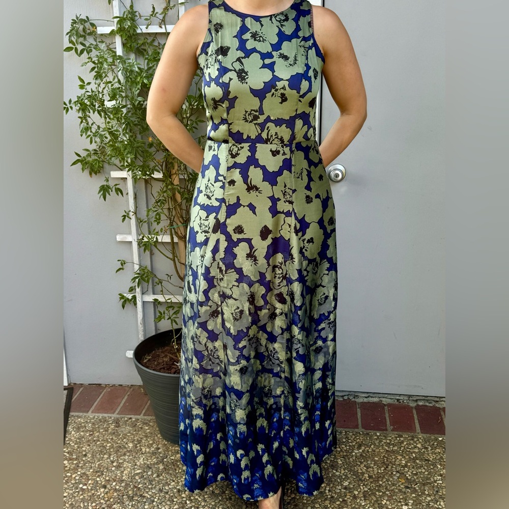 Banana Republic Floral Maxi Dress, size 4